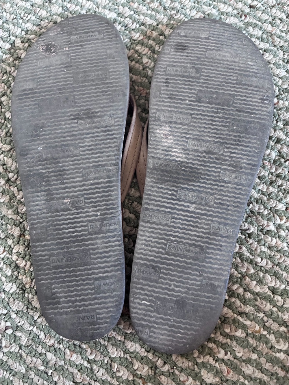 😎 Women’s Rainbow single layer narrow strap sandals - Picture 8 of 9